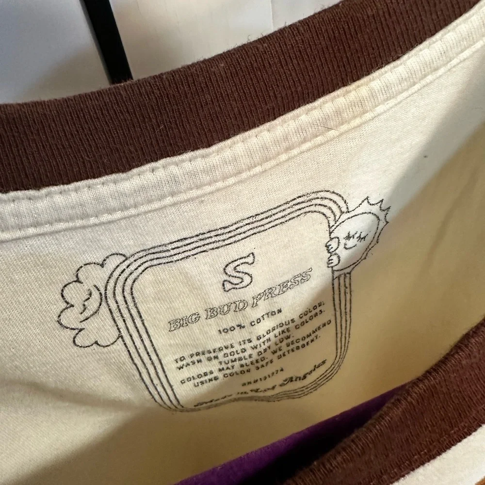 Big Bud Press Cream and Brown Fast Food Graphic Tee - Picture 4 of 5